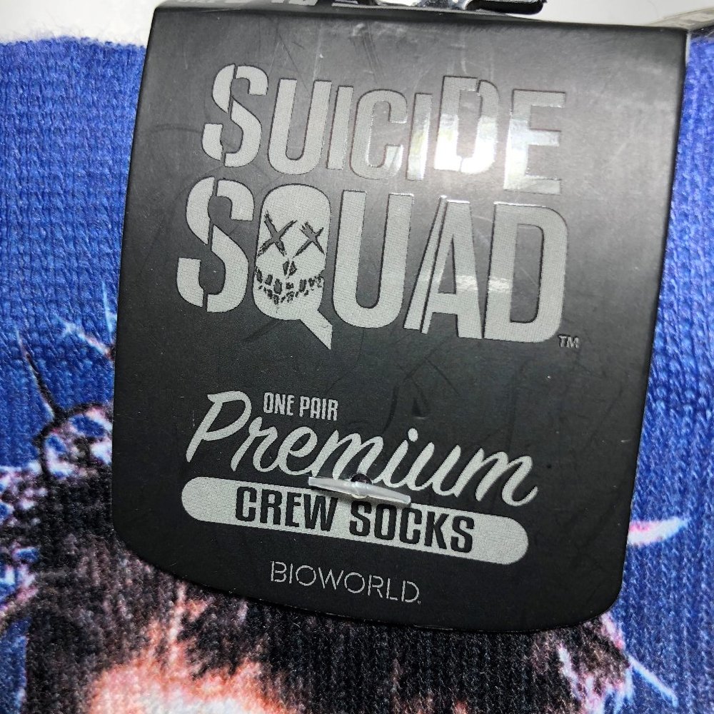 SUICIDE SQUAD MOVIE FAN SOCKS SET - Picture 2 of 5